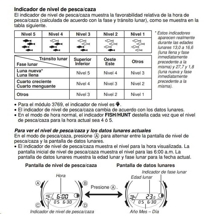 Reloj CASIO para pesca y caza en la Tienda Online de NipponArgentina con garantía de CASIO Argentina