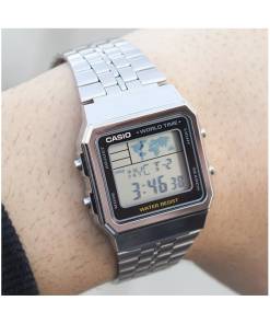 Reloj CASIO RETRO A500WA-1D en la Tienda Oficial de CASIO Argentina