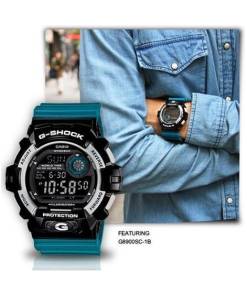 CASIO G-8900SC-1BDR AUTO LUZ