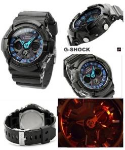 GA-200SH-2ADR GREY & BLUE