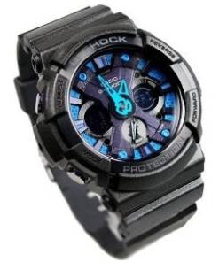 GA-200SH-2ADR GREY & BLUE