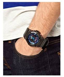 GA-200SH-2ADR GREY & BLUE