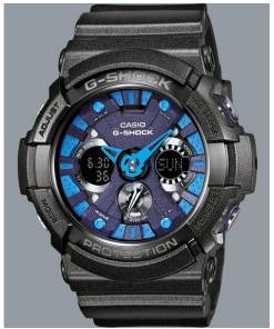 GA-200SH-2ADR GREY & BLUE