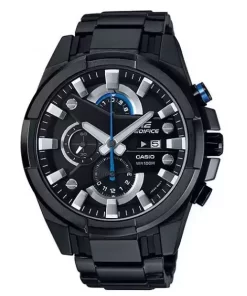 RELOJ CASIO HOMBRE ACERO EFR-540BK-1AVUDF VIB- RESIST