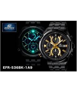CASIO EFR-536BK-1A9VDF GOLD SKY by NipponArgentina