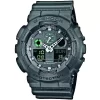 RELOJ CASIO GA-100MB-1 BLACK & GREEN RIDER