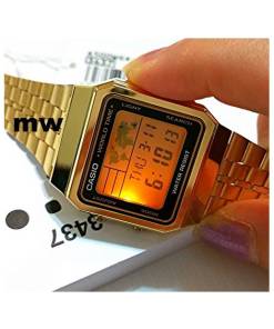 Reloj UNISEX A500WGA-1 VINTAGE MAP en la Tienda On-Line CASIO