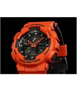 Reloj CASIO G-SHOCK GA-100L-4 FIRE SUNSETen la Tienda On-Line CASIO