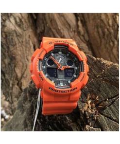 Reloj CASIO G-SHOCK GA-100L-4 FIRE SUNSETen la Tienda On-Line CASIO