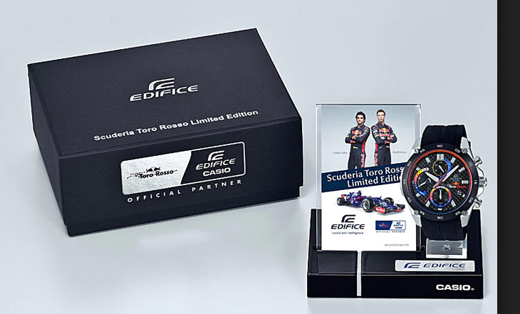 EFR-557TRP-1ADR CASIO TORO ROSSO