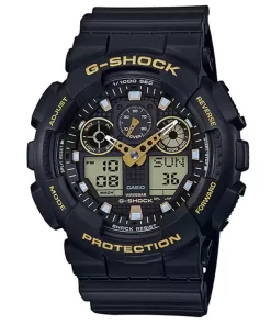 RELOJ CASIO GA-100GBX-1A9DR GOLD NIGHT