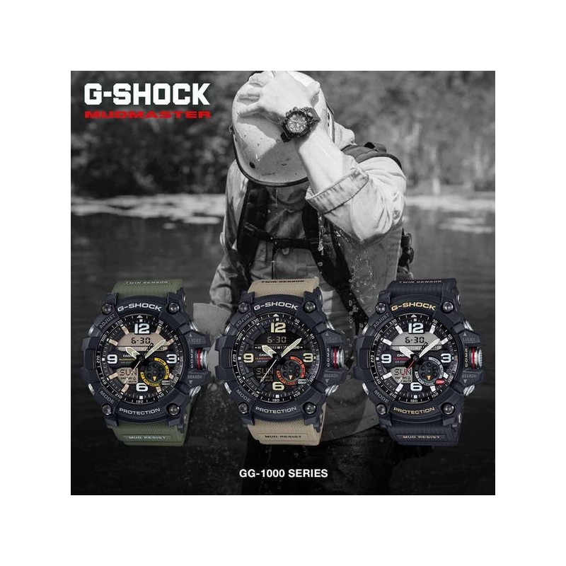 Reloj de hombre Casio G-SHOCK MUDMASTER GG-1000-1ADR