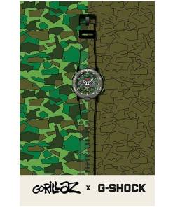 RELOJ CASIO GA-2000GZ-3ADR G-SHOCK GORILLAZ