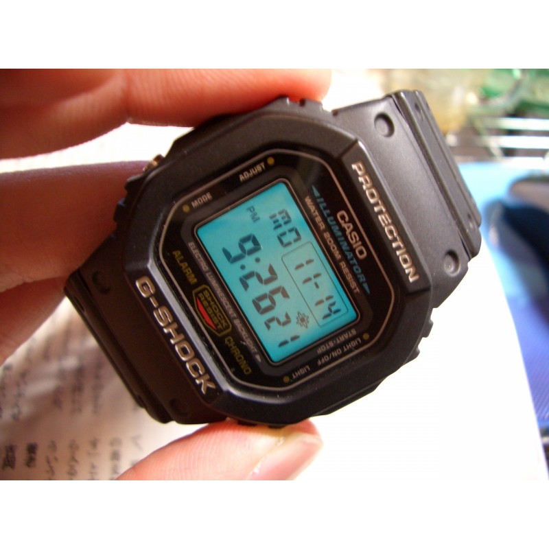 Reloj Hombre CASIO G-SHOCK DW-5600E-1VDF SPORT Cuarzo Digital Correa C –  relojesvitacura