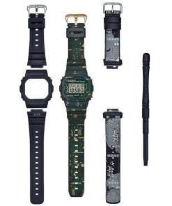 CASIO-DWE-5600CC-3DR EDICION LIMITADA con tras correas y dos cajas